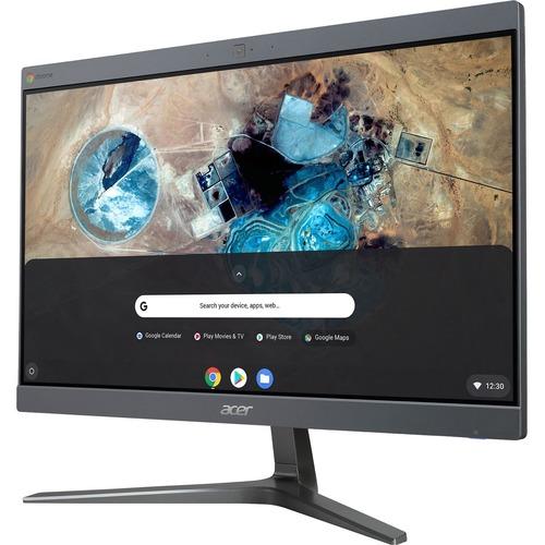 Acer Chromebase 24 CA24I2 All-in-One Computer - Intel Celeron 3867U Dual-core (2 Core) 1.80 GHz - 4 GB RAM DDR4 SDRAM - 128 GB Serial ATA/600 SSD - 23.8" Full HD 1920 x 1080 - Desktop - Chrome OS - Intel HD Graphics 610 - IEEE 802.11ac - 90 W - PuriLite