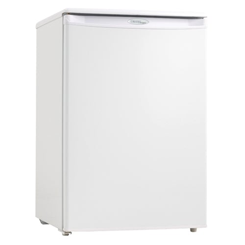 Danby DUF408WE Upright Freezer - 118.93 L - Manual Defrost - Reversible - 118.93 L Net Freezer Capacity - White - PuriLite