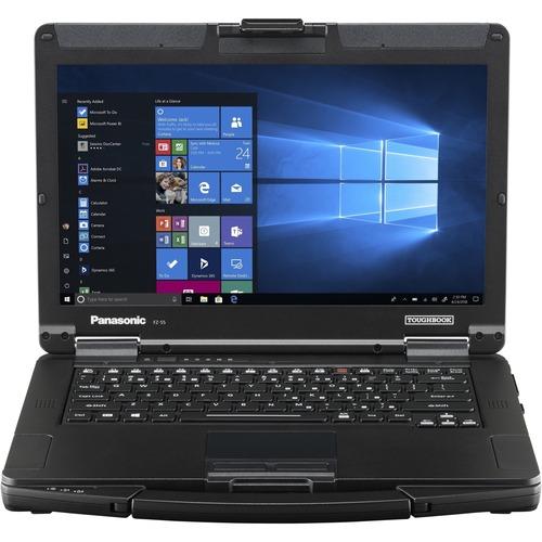Panasonic Toughbook FZ-55 FZ-55A2601VM 14" Semi-rugged Notebook - Full HD - 1920 x 1080 - Intel Core i5 (8th Gen) i5-8365U 1.60 GHz - 16 GB RAM - 512 GB SSD - Intel SoC - Windows 10 Pro - Intel UHD Graphics 620 - In-plane Switching (IPS) Technology - 20 - PuriLite
