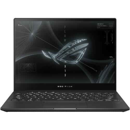 Asus ROG Flow X13 GV301 GV301QH-XS98-B 13.4" Touchscreen Gaming Notebook - WQUXGA - 3840 x 2400 - AMD Ryzen 9 5980HS 3.10 GHz - 32 GB RAM - 1 TB SSD - Off Black - AMD SoC - Windows 10 Pro - NVIDIA GeForce GTX 1650 with 4 GB, AMD Vega Graphics - In-plane - PuriLite