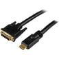 StarTech.com 30 ft HDMIÂ® to DVI-D Cable - M/M - Connect an HDMI-enabled output device to a DVI-D display, or a DVI-D output device to an HDMI-capable display - 30ft HDMI to dvi - 30ft HD to DVI - HDMI to DVI Adapter - HDMI to DVI Converters - 30ft dvi-d - PuriLite