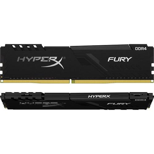 Kingston HyperX Fury 32GB (2 x 16GB) DDR4 SDRAM Memory Kit - 32 GB (2 x 16GB) - DDR4-3000/PC4-24000 DDR4 SDRAM - 3000 MHz - CL15 - 1.35 V - Non-ECC - Unbuffered - 288-pin - DIMM - PuriLite