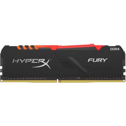 Kingston HyperX FURY 16GB DDR4 SDRAM Memory Module - For Desktop PC - 16 GB - DDR4-3466/PC4-27700 DDR4 SDRAM - 3466 MHz - CL17 - 1.35 V - Unbuffered - 288-pin - DIMM - PuriLite