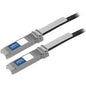 Add-On Computer AddOn Twinaxial Network Cable - 16.4 ft Twinaxial Network Cable for Network Device - First End: 1 x SFP+ Male Network - Second End: 1 x SFP+ Male Network - PuriLite