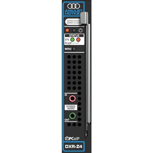 Amulet Hotkey DXR-Z4 Rack-mountable Zero ClientTeradici Tera2140 - 512 MB RAM - Ethernet - Network (RJ-45) - PuriLite