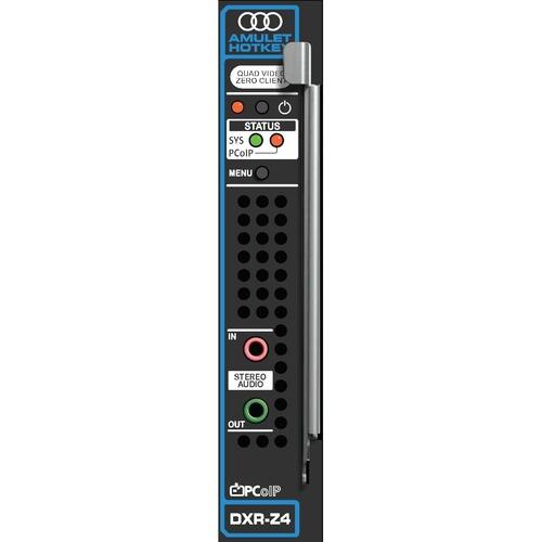 Amulet Hotkey DXR-Z4 Rack-mountable Zero ClientTeradici Tera2140 - 512 MB RAM DDR3 SDRAM - Gigabit Ethernet - PuriLite