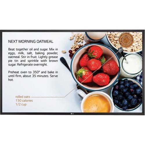 Lg Electronics LG 65" Class Overlay Touch KT-T Series - LCD Display Type Supported - 65" Infrared (IrDA) Technology - 30 ms Response Time - PuriLite