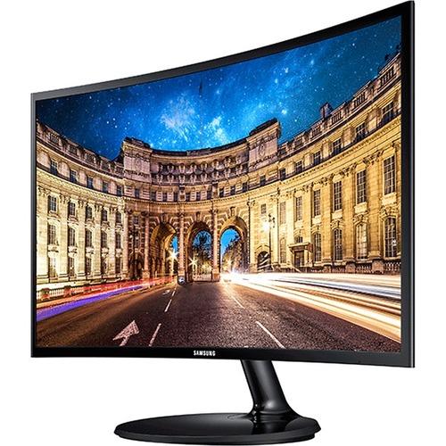 Samsung C24F390FHN 23.5" Full HD Curved Screen LED LCD Monitor - 16:9 - High Glossy Black - 1920 x 1080 - 16.7 Million Colors - FreeSync - 250 cd/m‚² - 4 ms - HDMI - VGA - PuriLite