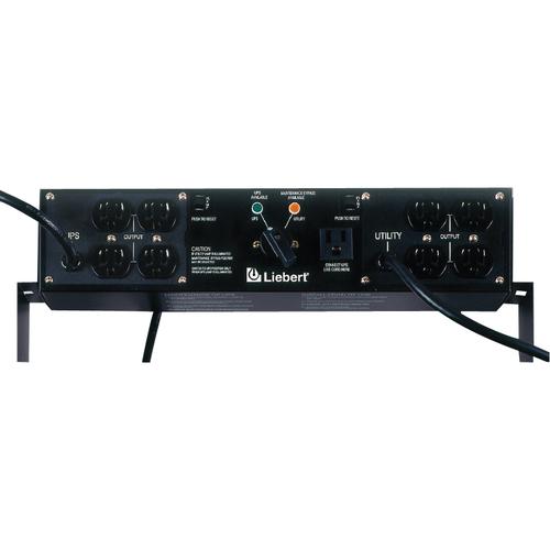 Vertiv Liebert MicroPOD External Maintenance Bypass Switch - 6 x IEC 60320 C13, 1 x IEC 60320 C19 - 3 kVA - 230 V AC - 10 A, 16 A - PuriLite
