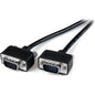 StarTech.com 6 ft Low Profile High Resolution Monitor VGA Cable - VGA Cable - 6ft VGA Video Cable - VGA Monitor Cable - HD15 to HD15 Cable - VGA Extension Cable - PuriLite