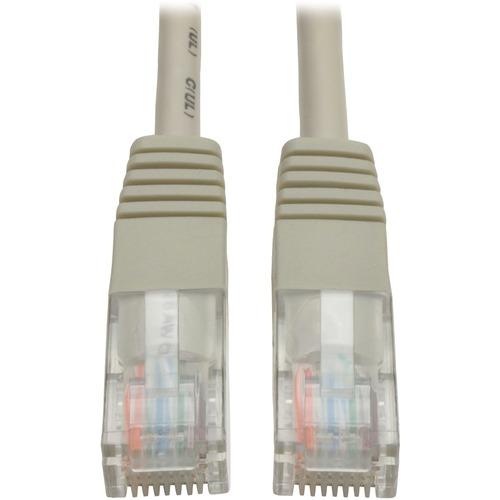 Tripp Lite Cat5e Patch Cable - 5ft - 1 x RJ-45 Male - 1 x RJ-45 Male - Gray - PuriLite