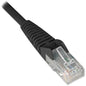 Tripp Lite Cat6 UTP Patch Cable - 14 ft Category 6 Network Cable - First End: 1 x RJ-45 Male - Second End: 1 x RJ-45 Male - Patch Cable - Black - 1 Each - PuriLite