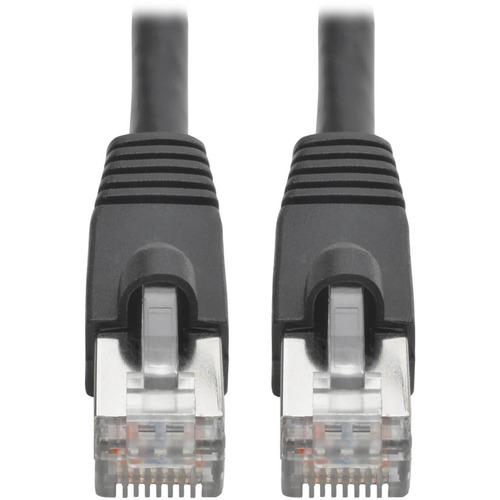 Tripp Lite Cat.6a STP Patch Network Cable - 6" Category 6a Network Cable for Network Device, Switch, Hub, Patch Panel, Router, Modem, VoIP Device, Surveillance Camera, Server, PoE-enabled Device - First End: 1 x RJ-45 Male Network - Second End: 1 x RJ-45 - PuriLite