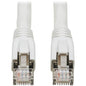 Tripp Lite N272-040-WH Cat.8 S/FTP Network Cable - 40 ft Category 8 Network Cable for Network Device, Digital Signage Player, VoIP Device, Security Camera, Patch Panel, Workstation, Network Switch, Modem, Hub, Access Control Device, Ethernet Switch, ... - PuriLite