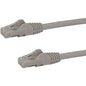 StarTech.com 125ft CAT6 Ethernet Cable - Gray Snagless Gigabit - 100W PoE UTP 650MHz Category 6 Patch Cord UL Certified Wiring/TIA - 125ft Gray CAT6 Ethernet cable delivers Multi Gigabit 1/2.5/5Gbps & 10Gbps up to 160ft - 650MHz - Fluke tested to ANSI/TI - PuriLite