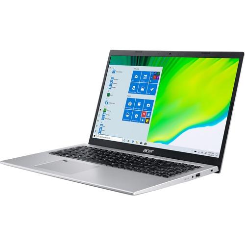 Acer Aspire 5 A515-56 A515-56T-54B1 15.6" Touchscreen Notebook - Full HD - 1920 x 1080 - Intel Core i5 i5-1135G7 Quad-core (4 Core) 2.40 GHz - 8 GB RAM - 512 GB SSD - Pure Silver - Windows 10 Home - Intel Iris Xe Graphics - In-plane Switching (IPS) Techn - PuriLite
