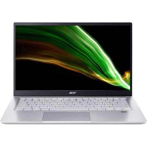 Acer Swift 3 SF314-511 SF314-511-593Q 14" Notebook - Full HD - 1920 x 1080 - Intel Core i5 (11th Gen) i5-1135G7 Quad-core (4 Core) 2.40 GHz - 8 GB RAM - 512 GB SSD - Pure Silver - Windows 10 Home - Intel Iris Xe Max Graphics - In-plane Switching (IPS) Te - PuriLite