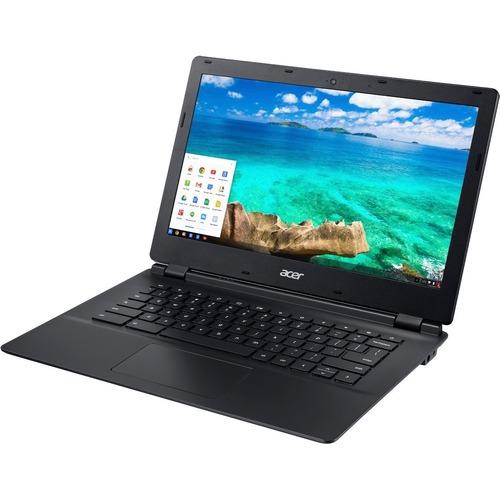 Acer C810 C810-T7DE 13.3" Chromebook - Full HD - 1920 x 1080 - ARM Cortex A15 Quad-core (4 Core) 2.20 GHz - 4 GB RAM - 16 GB Flash Memory - Black - NVIDIA Tegra K1 CD570M-A1 SoC - Chrome OS - NVIDIA - ComfyView (Matte) - IEEE 802.11b/g/n/ac Wireless LAN - PuriLite