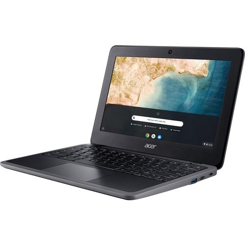 Acer Chromebook 311 C733 C733-C0RF 11.6" Chromebook - HD - 1366 x 768 - Intel Celeron N4000 Dual-core (2 Core) 1.10 GHz - 4 GB RAM - 32 GB Flash Memory - Shale Black - Chrome OS - Intel UHD Graphics 600 - In-plane Switching (IPS) Technology, ComfyView (M - PuriLite