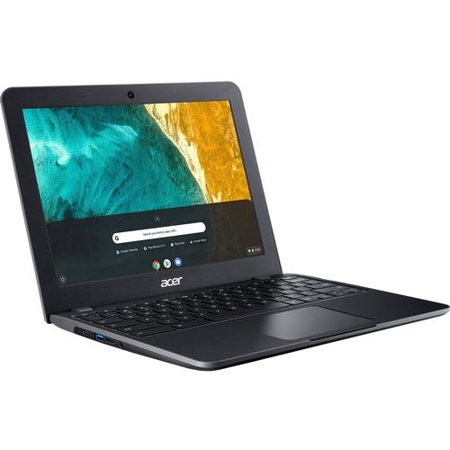 Acer Chromebook 512 C851T C851T-C6XB 12" Touchscreen Chromebook - 1366 x 912 - Intel Celeron N4020 Dual-core (2 Core) 1.10 GHz - 4 GB RAM - 32 GB Flash Memory - Shale Black - Chrome OS - Intel UHD Graphics 600 - In-plane Switching (IPS) Technology, Comfy - PuriLite