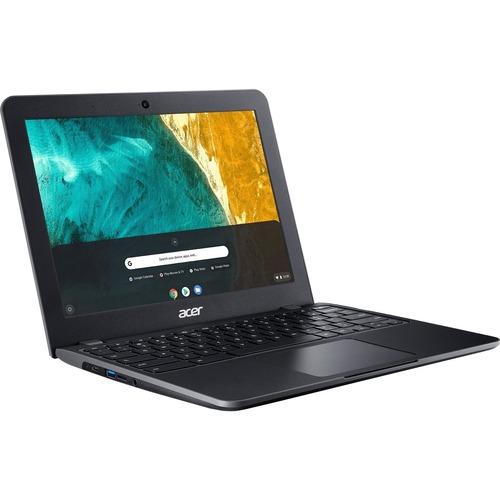 Acer Chromebook 512 C851T C851T-C6B2 12" Touchscreen Chromebook - 1366 x 912 - Intel Celeron N4020 Dual-core (2 Core) 1.10 GHz - 4 GB RAM - 32 GB Flash Memory - Shale Black - Chrome OS - Intel UHD Graphics 600 - In-plane Switching (IPS) Technology, Comfy - PuriLite