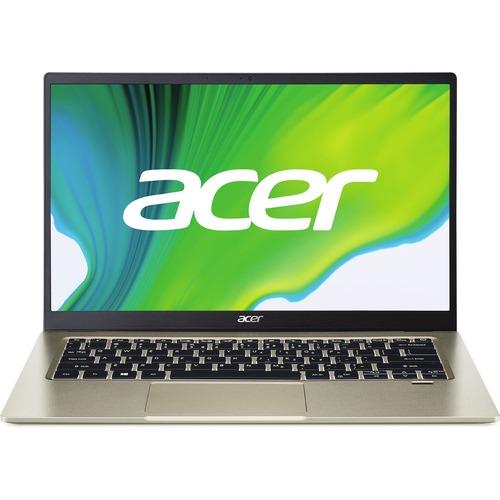 Acer Swift 1 SF114-33 SF114-33-C765 14" Notebook - Full HD - 1920 x 1080 - Intel Celeron N4120 Quad-core (4 Core) 1.10 GHz - 4 GB RAM - 64 GB Flash Memory - Pure Silver - Windows 10 Home in S mode - Intel UHD Graphics 600 - In-plane Switching (IPS) Techn - PuriLite