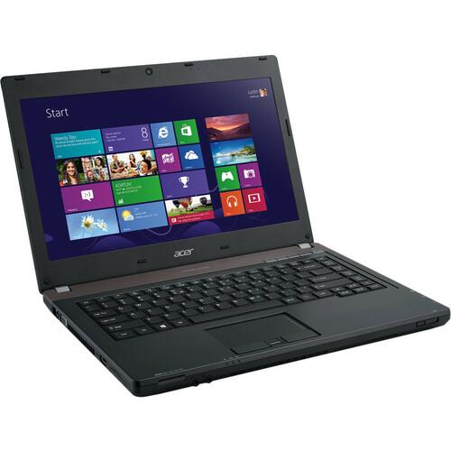Acer TravelMate P645-V TMP645-V-54308G12tkk 14" Notebook - HD - 1366 x 768 - Intel Core i5 (4th Gen) i5-4300U Dual-core (2 Core) 1.90 GHz - 8 GB RAM - 120 GB SSD - Windows 7 Professional - Intel HD 4400 - ComfyView (Matte) - 8 Hour Battery Run Time - IEE - PuriLite