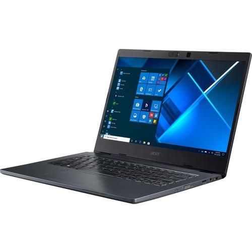 Acer TravelMate P4 P414-51 TMP414-51-58VH 14" Notebook - Full HD - 1920 x 1080 - Intel Core i5 (11th Gen) i5-1135G7 Quad-core (4 Core) 2.40 GHz - 8 GB RAM - 256 GB SSD - Slate Blue - Windows 10 Pro - Intel Iris Xe Graphics - In-plane Switching (IPS) Tech - PuriLite