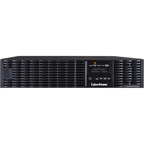 Cyber Power CyberPower UPS Systems OL1000RTXL2U Smart App Online - Capacity: 1000 VA / 900 W - 2U Rack/Tower - 4 Hour Recharge - 7.40 Minute Stand-by - 120 V AC Input - 100 V AC, 110 V AC, 115 V AC, 120 V AC, 115 V AC Output - 8 x NEMA 5-15R - PuriLite