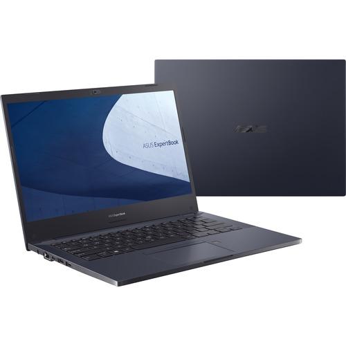 Asus ExpertBook P2451 P2451FA-C73P-CA 14" Notebook - Full HD - 1920 x 1080 - Intel Core i7 i7-10510U Quad-core (4 Core) 1.80 GHz - 16 GB RAM - 512 GB SSD - Windows 10 Pro - Intel UHD Graphics - IEEE 802.11ax Wireless LAN Standard - PuriLite