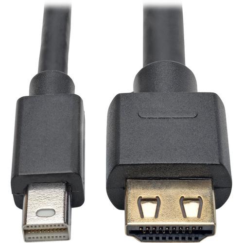 Tripp Lite P586-010-HD-V2A Mini DisplayPort 1.2a to HDMI Active Adapter Cable (M/M), 10 ft. - 10 ft HDMI/Mini DisplayPort A/V Cable for Audio/Video Device, Monitor, Projector, HDTV, Graphics Card, Tablet - First End: 1 x HDMI Male Digital Audio/Video - S - PuriLite