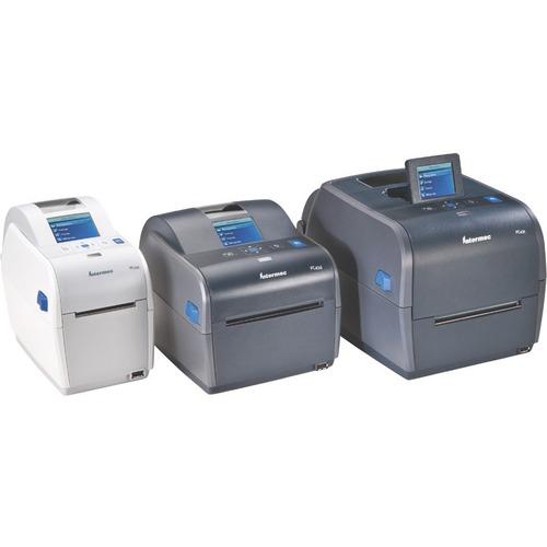 Intermec PC43T Desktop Thermal Transfer Printer - Monochrome - Label Print - Ethernet - USB - 4.09" Print Width - 203.20 mm/s Mono - 203 dpi - 4.65" (118 mm) Label Width - 67.99" (1727 mm) Label Length - PuriLite