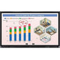 Sharp AQUOS BOARD PN-CE701H Interactive Whiteboard - 70" - Touch-on - Infrared - 4 Users Supported - 60.56" (1538.29 mm) x 34.06" (865.19 mm) Active Area - Multi-touch Screen - Wireless - Serial - HDMI - 2 x Number of USB 2.0 Ports - Windows, Mac, Chrome - PuriLite