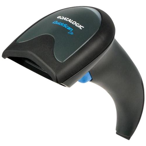 Datalogic General Purpose Corded Handheld Linear Imager Bar Code Reader - Cable Connectivity - 400 scan/s - 1D - Imager - Omni-directional - USB - Black - PuriLite