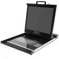 StarTech.com 1U 19" Rackmount LCD Rack Console w/ 16 Port KVM - Control up to 16 servers or KVM switches with this 1U rack-mountable LCD console - Server LCD - KVM Console - rackmount lcd -rack mount lcd - PuriLite