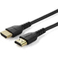 StarTech.com 2 m (6.6 ft.) Premium High Speed HDMI Cable with Ethernet - 4K 60Hz - 6.6 ft HDMI A/V Cable for Audio/Video Device, TV, Monitor - First End: 1 x 19-pin HDMI Male Digital Audio/Video - Second End: 1 x 19-pin HDMI Male Digital Audio/Video - 18 - PuriLite