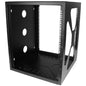 StarTech.com 12U Sideways Wallmount Rack for Servers - Side-Mount Server Rack for Easy Access - Wall Mount your Server or Networking Equipment Sideways, for Easy Access - 12u wall-mount rack - 12u server rack - 12u open frame - wall mount cabinet - open - PuriLite