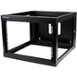 StarTech.com 6U 22in Depth Hinged Open Frame Wallmount Server Rack - Wall-mount your server or networking equipment with a hinged rack design for easy access and maintenance - 6u wall mount rack - 6u wall mount rack - wall mount open rack - wall mount se - PuriLite