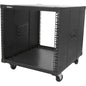 StarTech.com Portable Server Rack with Handles - Rolling Cabinet - 9U - Store your servers, network and telecommunications equipment in a portable, rolling cabinet - Compatible with standard rack mountable equipment - Portable rack - Portable server rack - PuriLite