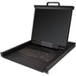 StarTech.com Rackmount KVM Console - 1U 19" LCD Monitor Single Port VGA KVM Server Rack Drawer includes Cables & Hardware - USB Support - Rackmount KVM console works w/all KVM switches w/ VGA + USB interfaces - Rack mount monitor w/19in Active Matrix TFT - PuriLite
