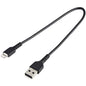 StarTech.com 12inch/30cm Durable Black USB-A to Lightning Cable, Rugged Heavy Duty Charging/Sync Cable for Apple iPhone/iPad MFi Certified - Kevlar aramid fiber shelters heavy duty lightning cable from stress of bends/twists - Black durable strong rugged - PuriLite
