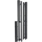 Eaton Single-Sided Cable Manager for Two Post Rack - Black - PuriLite