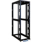 Tripp Lite 48U 4-Post SmartRack Premium Open Frame Rack - 48U Rack Height x 19" (482.60 mm) Rack Width - Black - 1020.58 kg Dynamic/Rolling Weight Capacity - 1360.78 kg Static/Stationary Weight Capacity - PuriLite