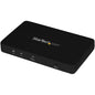 StarTech.com HDMI Splitter 1 In 2 Out - 4k 30Hz - 2 Port - Aluminum - HDMI Multi Port - HDMI Audio Splitter - Split an HDMI audio/video source on two separate HDMI Displays simultaneously, with support for resolutions up to 4K - 1x2 HDMI Splitter - 1x2 H - PuriLite