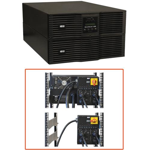 Tripp Lite SmartOnline SU8000RT3UN50 8kVA Tower/Rack-mountable UPS - 6U Rack/Tower - 8 Hour Recharge - 6 Minute Stand-by - 110 V AC, 220 V AC Input - 200 V AC, 208 V AC, 220 V AC, 230 V AC, 240 V AC Output - 4 x NEMA L6-20R, 2 x NEMA L6-30R - PuriLite