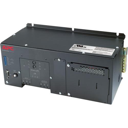 Schneider Electric APC by Schneider Electric 500VA Panel Mount UPS - Panel Mount - 2 Hour Recharge - 8.10 Minute Stand-by - 120 V AC Input - 120 V AC Output - 1 x Hard Wire 3-wire (H N + G) - PuriLite