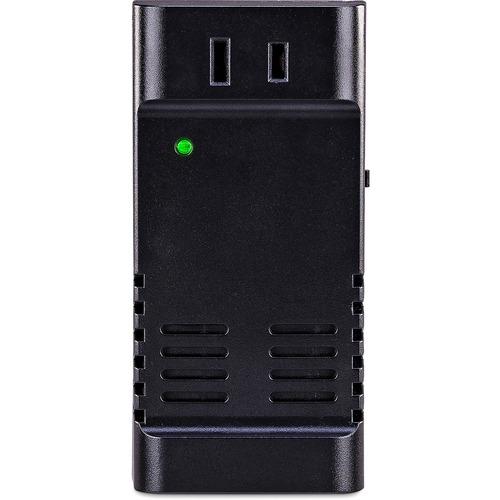 Cyber Power CyberPower TRB1L1 International 5-in-1 Travel Adapter Converter Combo, 100V/240V, 2.5A - 100 V AC / 2.50 A, 240 V AC - Black - PuriLite