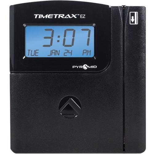 Pyramid Timesystems Pyramid TimeTrax ez Swipe Time Clock Terminal - Magnetic Strip - 6000 Employees - PuriLite