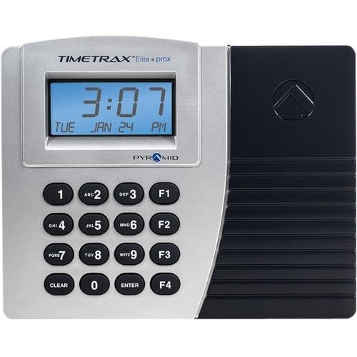 Pyramid Timesystems Pyramid TimeTrax Elite Proximity Time Clock Terminal - RFID - 6000 Employees - PuriLite