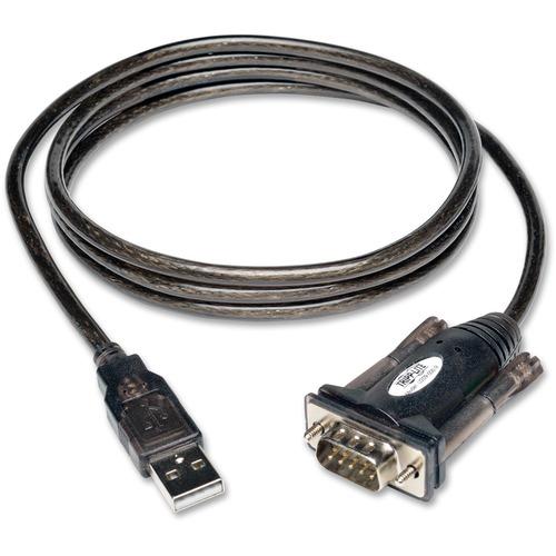 Tripp Lite USB 1.1 Serial Adapter - DB-9 Male, Type A - PuriLite